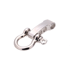 1 Pair Zinc Alloy U-shaped Buckle O-shaped Buckle Adjustment Buckle Accessories Umbrella Rope Bracelet Tools Survival Bracelet Metal Buckle Jewelry