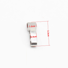 1 Pair Zinc Alloy U-shaped Buckle O-shaped Buckle Adjustment Buckle Accessories Umbrella Rope Bracelet Tools Survival Bracelet Metal Buckle Jewelry