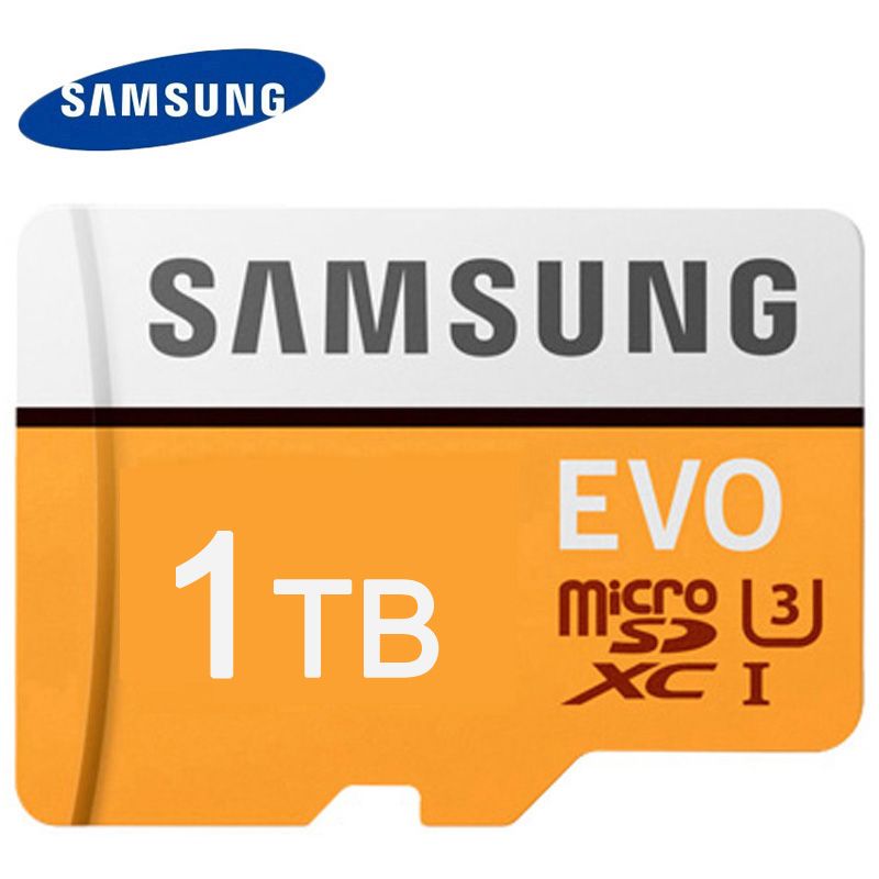 SAMSUNG EVO U3 256GB 512GB 16GB 32GB 64GB 128GB 1TB 2TB Memory Card Micro SD 16G 32G 64G 128G 256G 512G 1T 2T Class 10 TF Mini Microsd Card