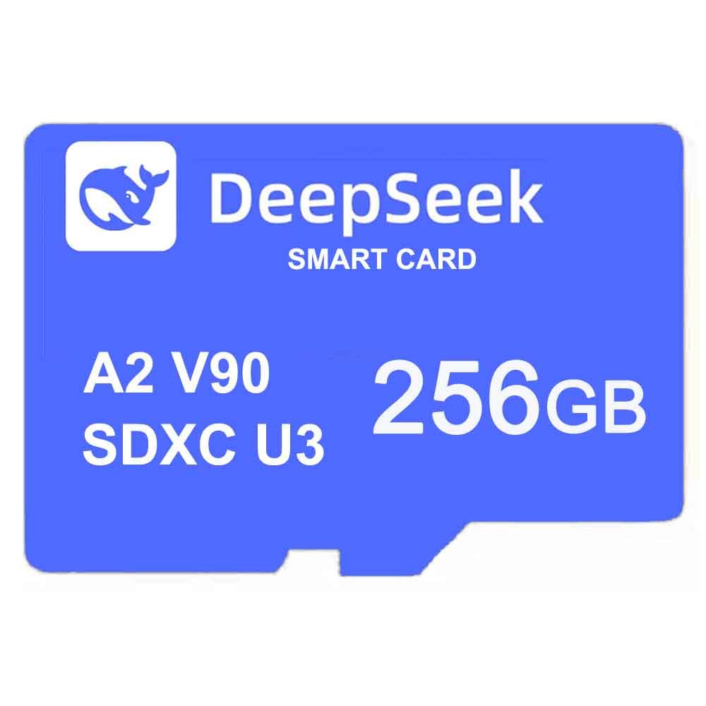 DeepSeek A2 U3 V90 Smart Card 256GB 512GB 16GB 32GB 64GB 128GB 1TB 2TB Memory Card Micro SD 16G 32G 64G 128G 256G 512G 1T 2T Class 10 TF Mini Microsd Card for Camera Cellphone