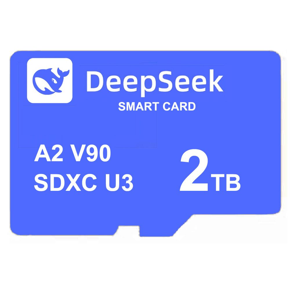 DeepSeek A2 U3 V90 Smart Card 256GB 512GB 16GB 32GB 64GB 128GB 1TB 2TB Memory Card Micro SD 16G 32G 64G 128G 256G 512G 1T 2T Class 10 TF Mini Microsd Card for Camera Cellphone