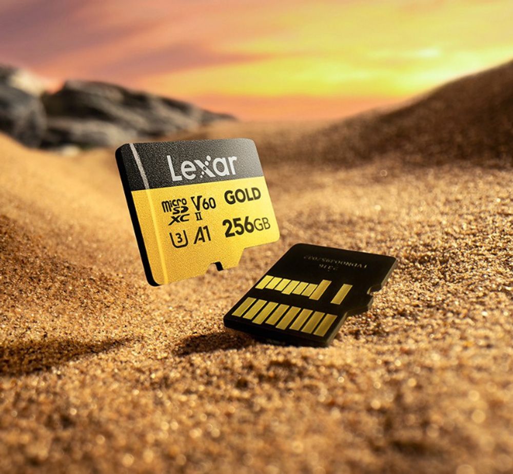 Lexar Gold V60  A1 U3 32GB 64GB 128GB 256GB 512GB 1TB 2TB Memory Card Micro SD 32G 64G 128G 256G 512G 1T 2T Class 10 TF Mini Microsd Card