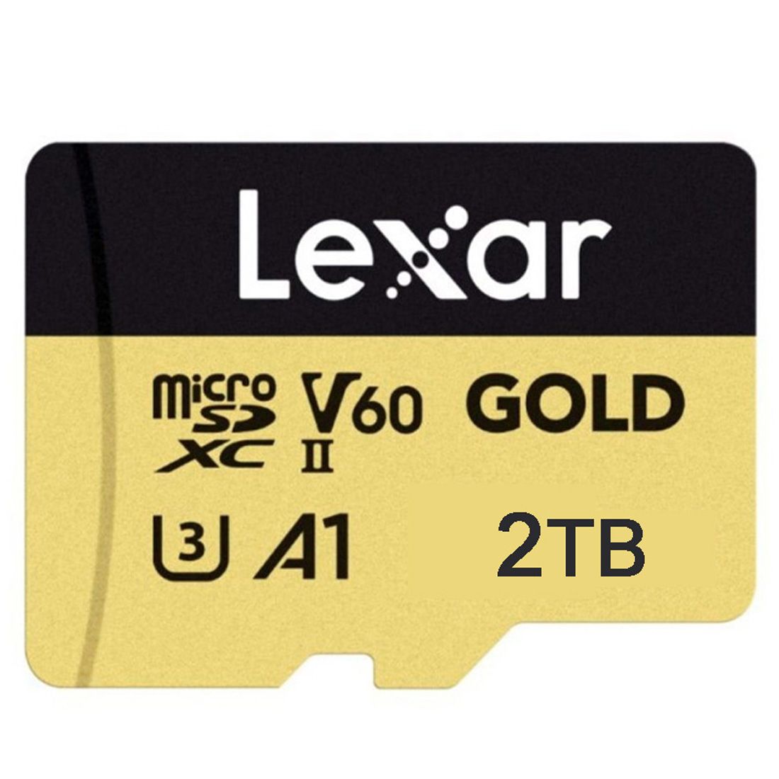 Lexar Gold V60  A1 U3 32GB 64GB 128GB 256GB 512GB 1TB 2TB Memory Card Micro SD 32G 64G 128G 256G 512G 1T 2T Class 10 TF Mini Microsd Card