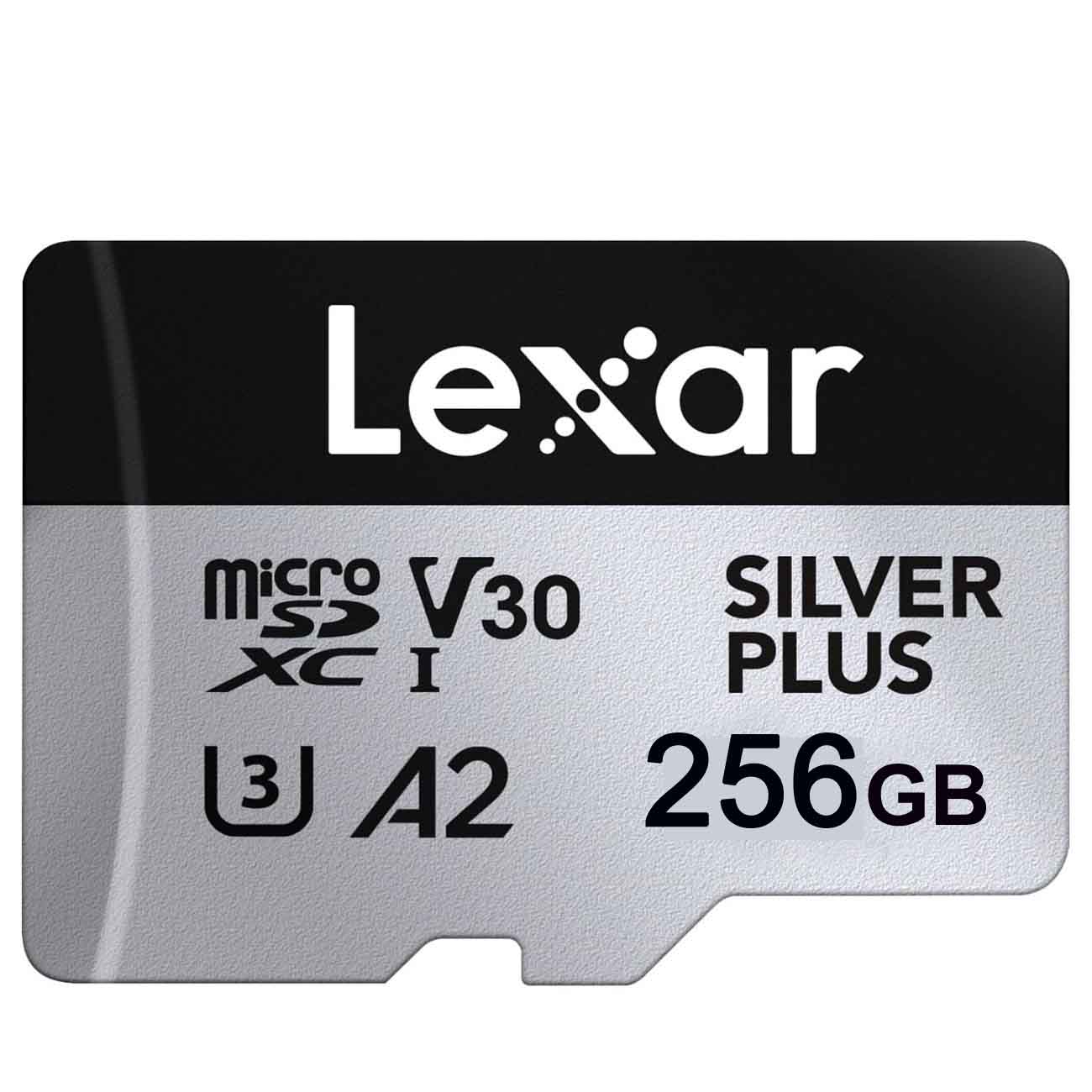 LEXAR V30 A2 U3 SILVER PLUS 32GB 64GB 128GB 256GB 512GB 1TB 2TB Memory Card Micro SD 32G 64G 128G 256G 512G 1T 2T Class 10 TF Mini Microsd Card