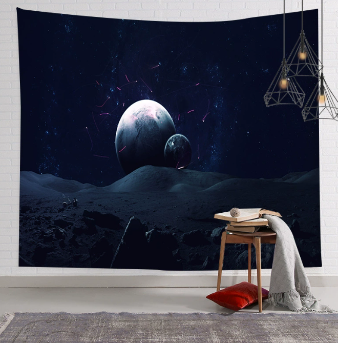 Galaxy Hanging Wall Tapestry Hippie Retro Home Decor Yoga Beach Towel 150x130cm/200x150cm