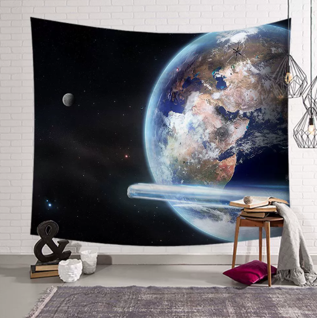 Galaxy Hanging Wall Tapestry Hippie Retro Home Decor Yoga Beach Towel 150x130cm/200x150cm