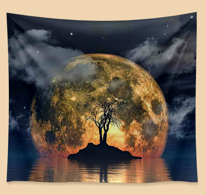 Galaxy Hanging Wall Tapestry Hippie Retro Home Decor Yoga Beach Towel 150x130cm/200x150cm