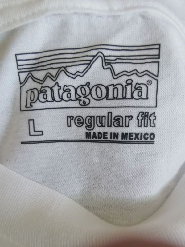 Patagonia Stock Bata Classic Mountain Map Letter Printing Round Neck Cotton Short Sleeve T-shirt for Men and Women