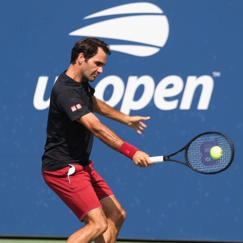 Uniqlo Cotton Sports Round Neck Short Sleeve T-shirt Federer Tennis Suit Uniqlo
