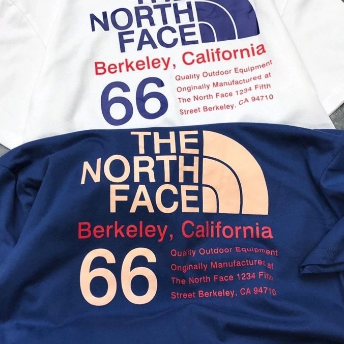 The North Face Men's Short Sleeve Round Neck T-shirt Printed Fashion Style