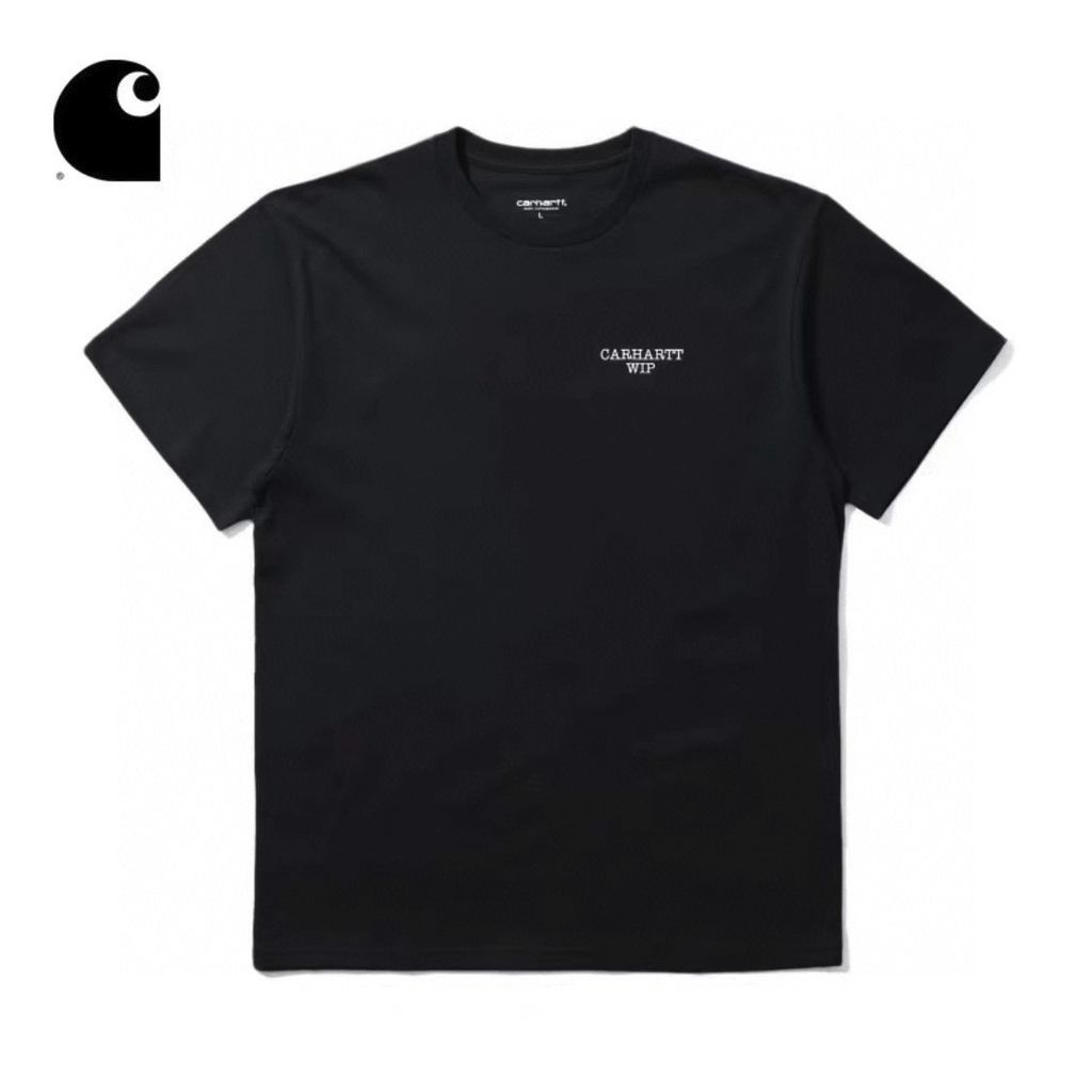 CARHARTT WIP Carhartt tide spring and summer portrait whisper pattern printing short-sleeved T-shirt cotton men and women couples