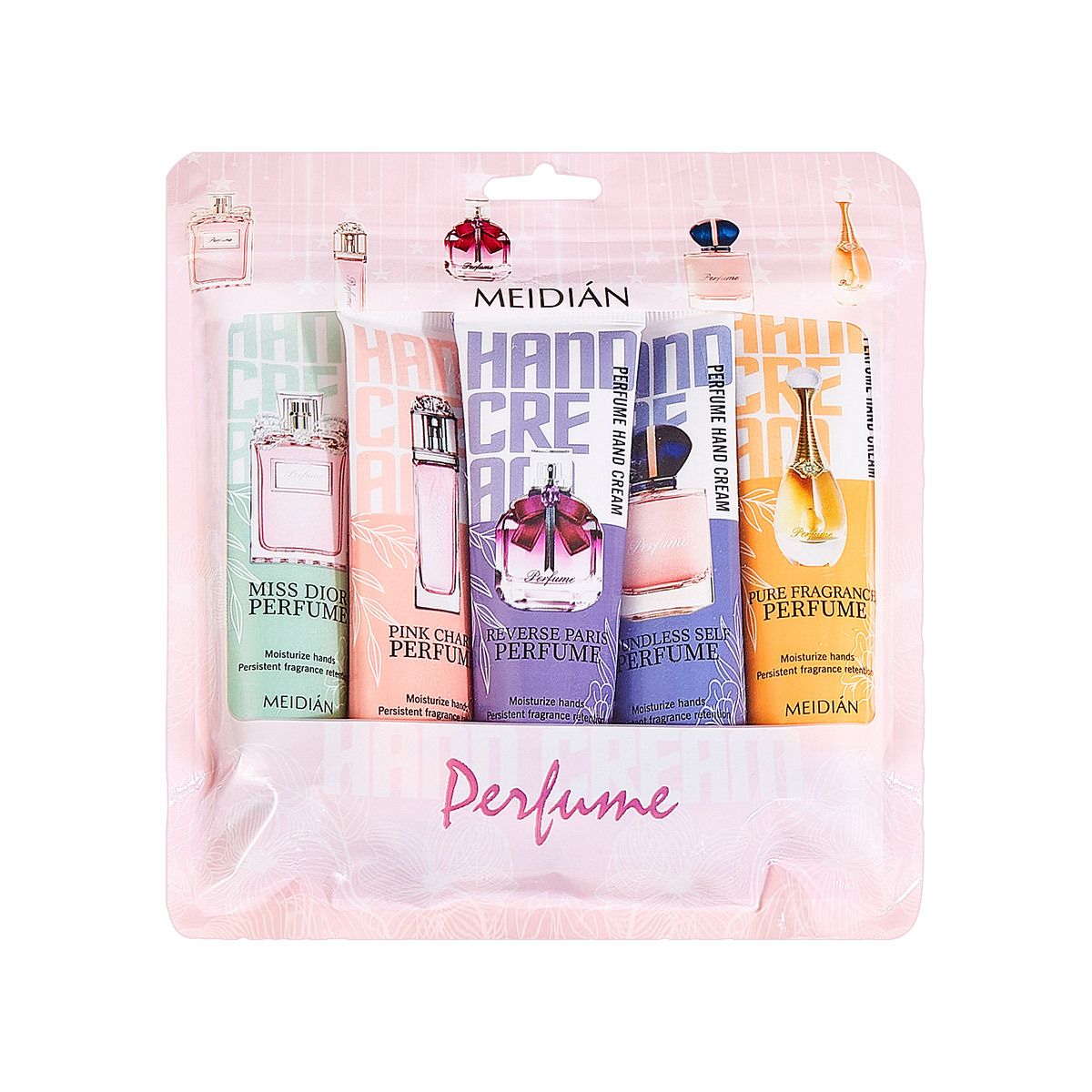 5 PCS Perfumed Hand Cream Moisturizing and Nourishing for Dry Hands in Winter and Autumn - Hand Care Product