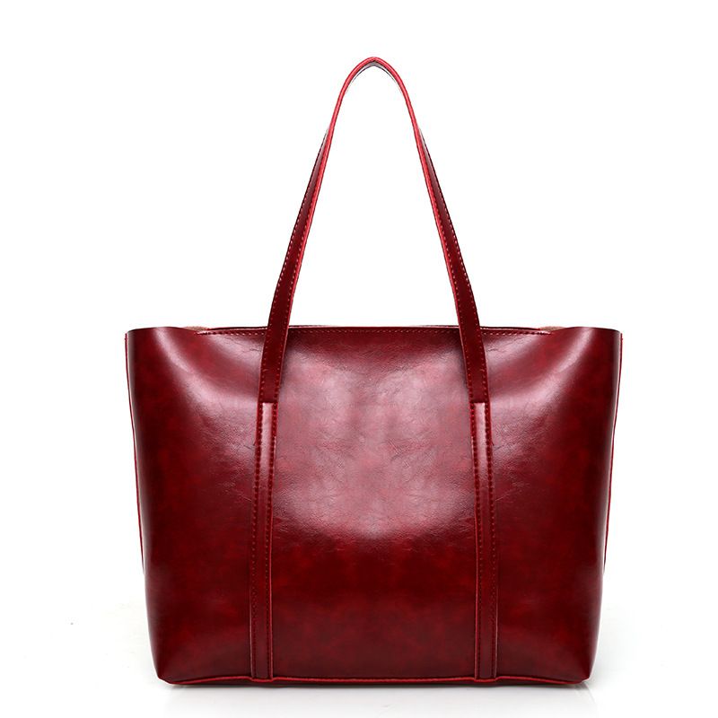 Large-Capacity Vintage Style Handbags, Tote Bag Shoulder Bag Top Handle Satchel Purse Set.