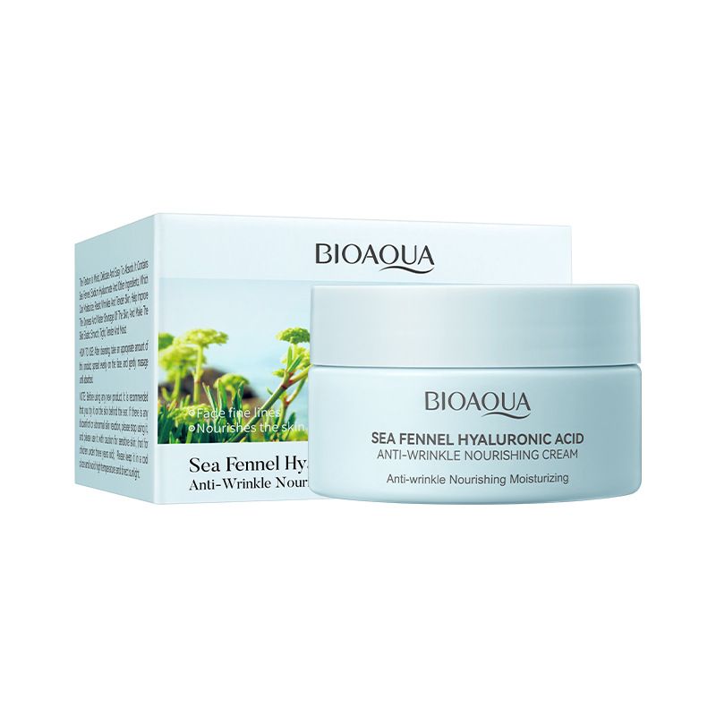 Sea Fennel Hyaluronic Acid Anti-Wrinkle Cream – Hydrating and Moisturizing Cream to Improve Fine Lines