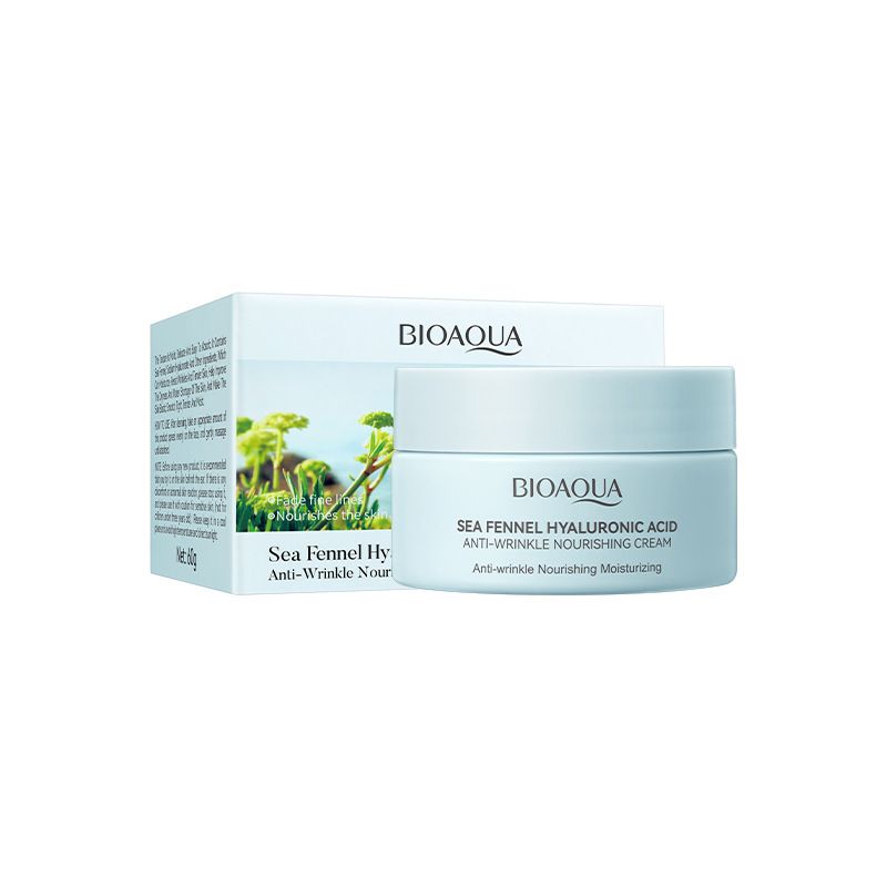 Sea Fennel Hyaluronic Acid Anti-Wrinkle Cream – Hydrating and Moisturizing Cream to Improve Fine Lines