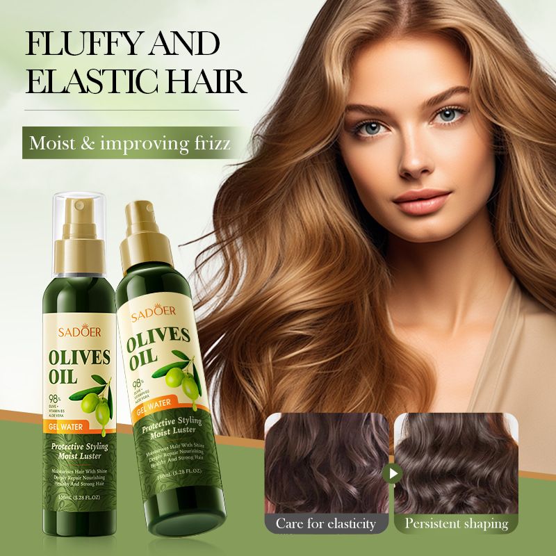 Olive Oil Long-Lasting Styling Gel Spray