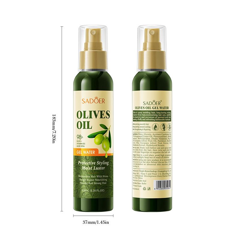 Olive Oil Long-Lasting Styling Gel Spray