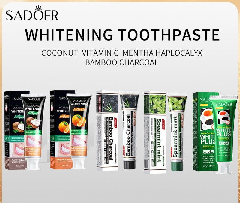 Refreshing Mint Antibacterial Toothpaste for Cleaning Teeth and Freshening the Mouth.