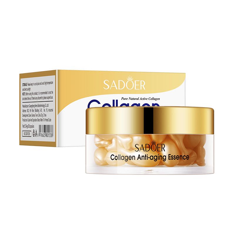 Collagen Anti-Aginge Serum – Moisturizing and Hydrating Capsule Face Cream