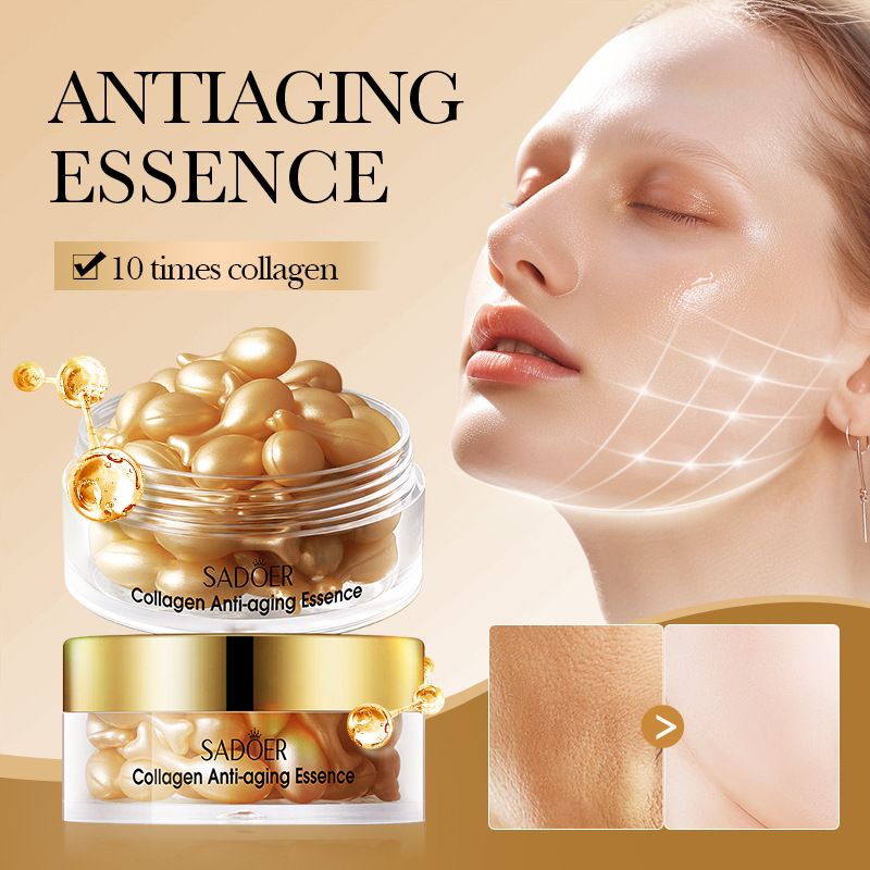 Collagen Anti-Aginge Serum – Moisturizing and Hydrating Capsule Face Cream