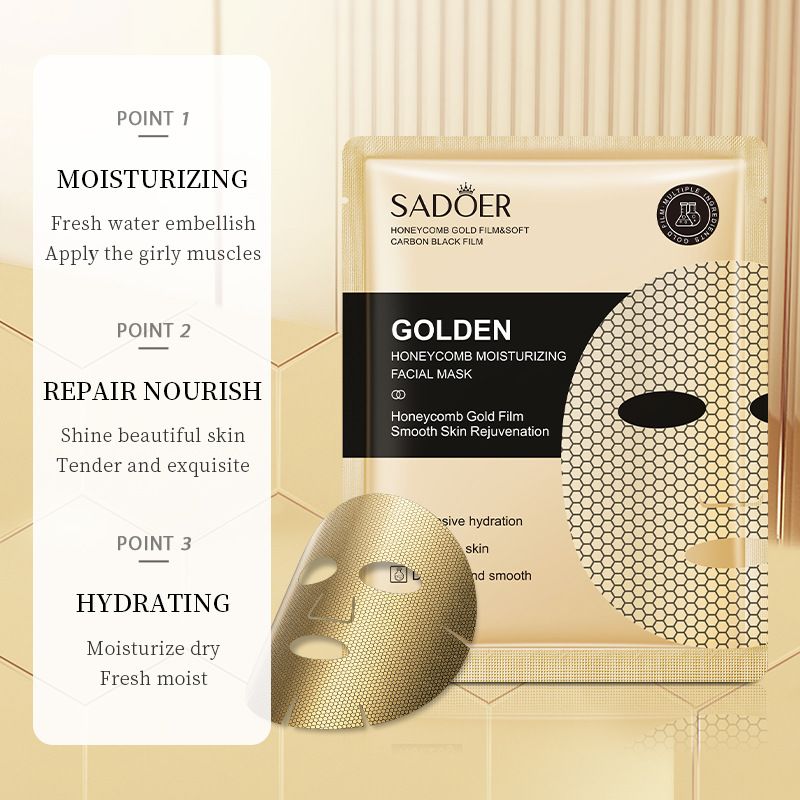 Golden Honeycomb Moisturizing Facial  Mask – Hydrating and Moisturizing