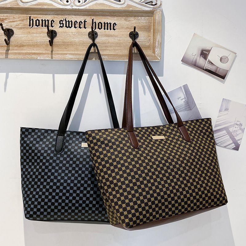 Printed Tote Bag –  New Women's Bag, Casual Korean Style, Large-Capacity Shoulder Bag