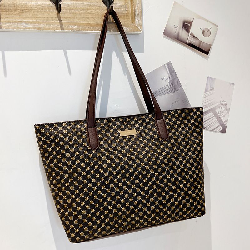 Printed Tote Bag –  New Women's Bag, Casual Korean Style, Large-Capacity Shoulder Bag