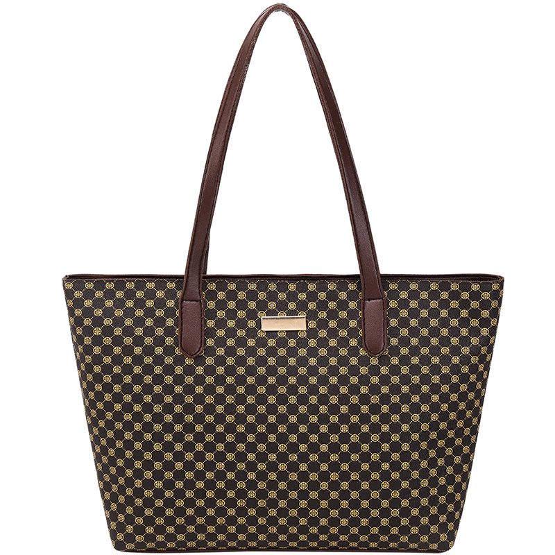 Printed Tote Bag –  New Women's Bag, Casual Korean Style, Large-Capacity Shoulder Bag