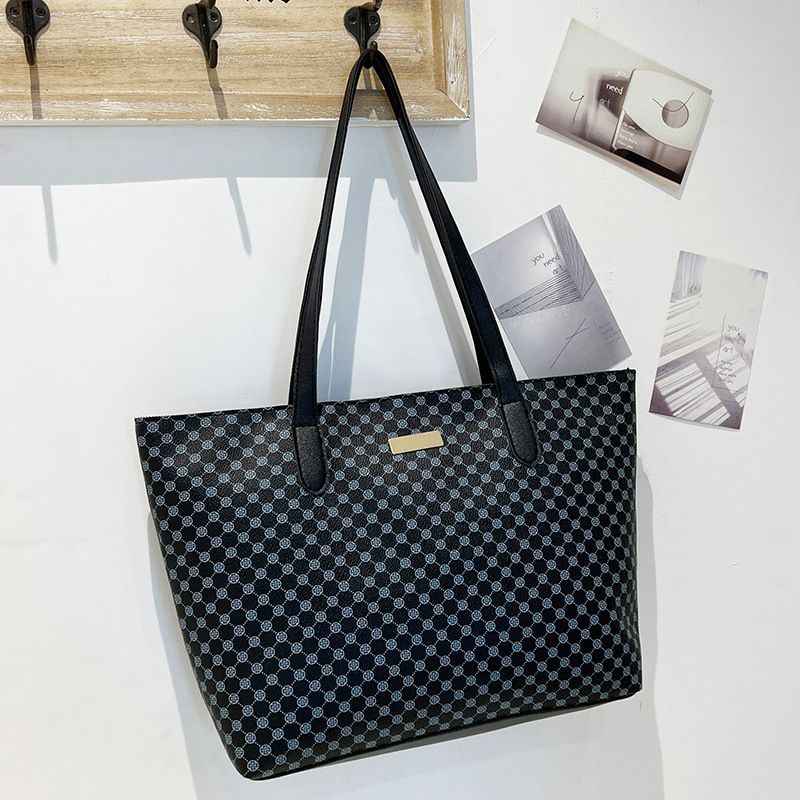 Printed Tote Bag –  New Women's Bag, Casual Korean Style, Large-Capacity Shoulder Bag