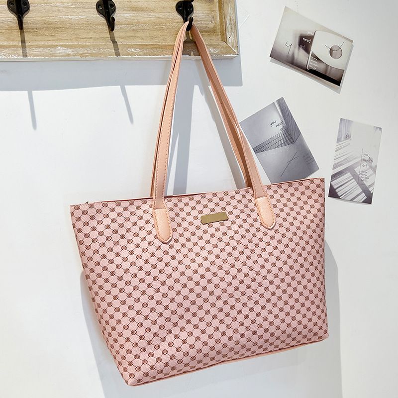 Printed Tote Bag –  New Women's Bag, Casual Korean Style, Large-Capacity Shoulder Bag