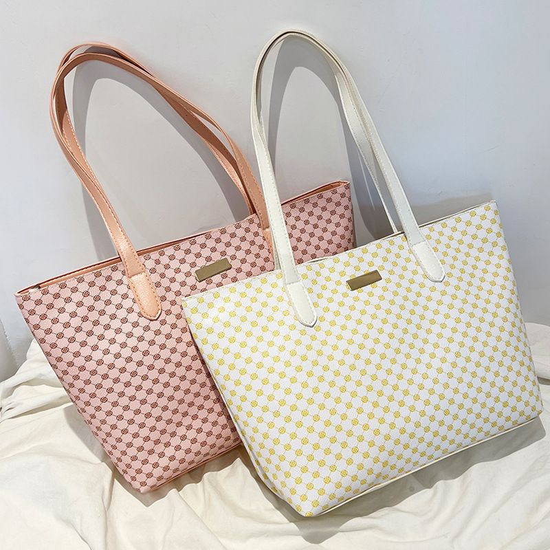 Printed Tote Bag –  New Women's Bag, Casual Korean Style, Large-Capacity Shoulder Bag