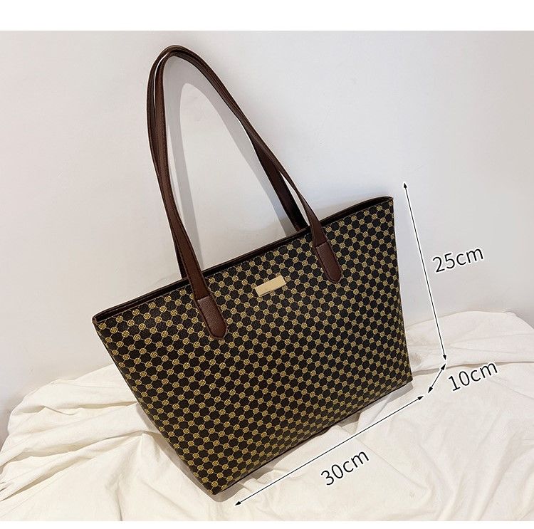 Printed Tote Bag –  New Women's Bag, Casual Korean Style, Large-Capacity Shoulder Bag