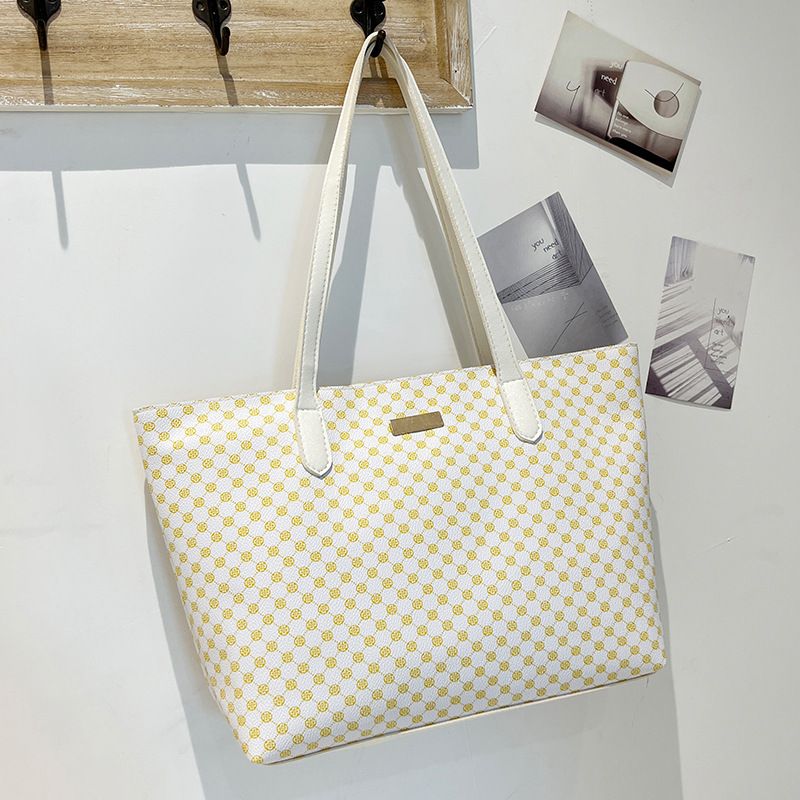 Printed Tote Bag –  New Women's Bag, Casual Korean Style, Large-Capacity Shoulder Bag
