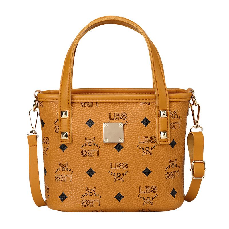 Fashion Women's Bag 2024 – Ladies Bags, Small Shoulder Bag, Classic Printed Bucket Bag for Women