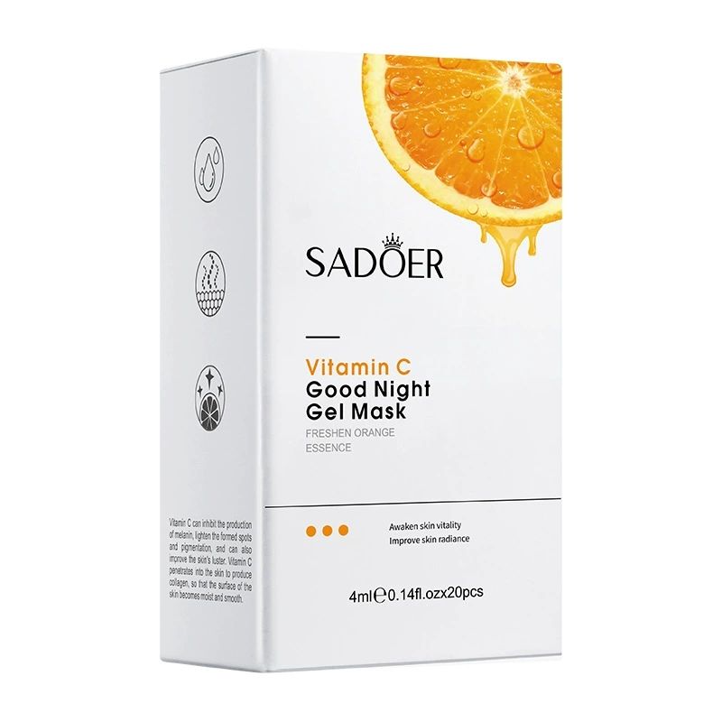7PCS Vitamin C Facial Cleanser100g +Vitamin C  Serum 30ML +  Lotion120ML + Eye Cream 20g+Lip balm+Masks  Skin Care Set