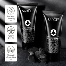 SADOER 5 in 1 Set, Acne Repair Serum + Cream +Mask+ Black Head Peeling Mask   +Cleanser with 3% Salicylic Acid Collagen Peptide and Niacinamide, Centella Asiatica and Niacinamide, Can add Vitamin C