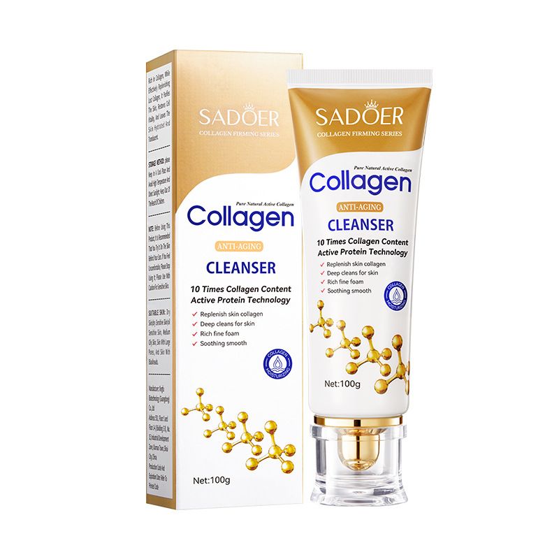 SADOER 27 Pcs Skin Care Set Collagen Serum + Collagen Cream +Eye Cream+Black Head Peeling Mask +20Pcs Masks +Lipstick+Hand Cream+Face Cleansers