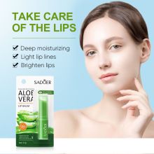 SADOER Aloe Vera Lipstick Moisturizing, Anti-cracking, Hydrating, Repairing and Nourishing Lip care product