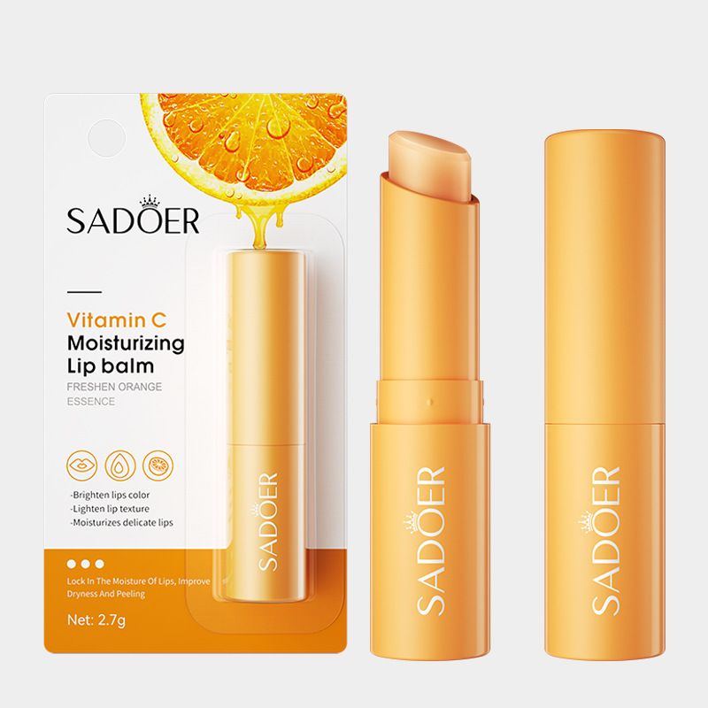 SADOER Vitamin C Lipstick Moisturizing, Anti-cracking, hydrating, Repairing and Nourishing Lip care product
