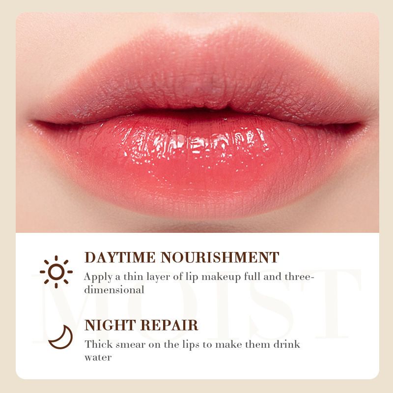 SADOER Coconut Brightening Lip Balm Moisturizing Anti Cracking Hydrating Repair Nourishing Lipstick Lips Skin Care Products