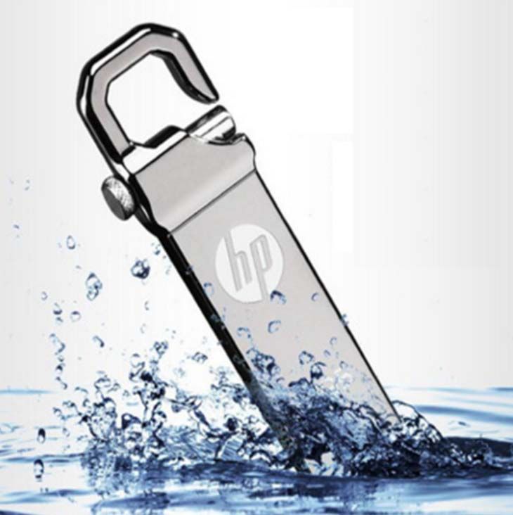 [+2 Free OTG Adapters]Metal rotating flash disk 32G 64G 128G business gifts creative flash disk flashdisk USB Flash Drives USB Flash Drive U disc pendrive pen drive Data Storage Memory USB Disk