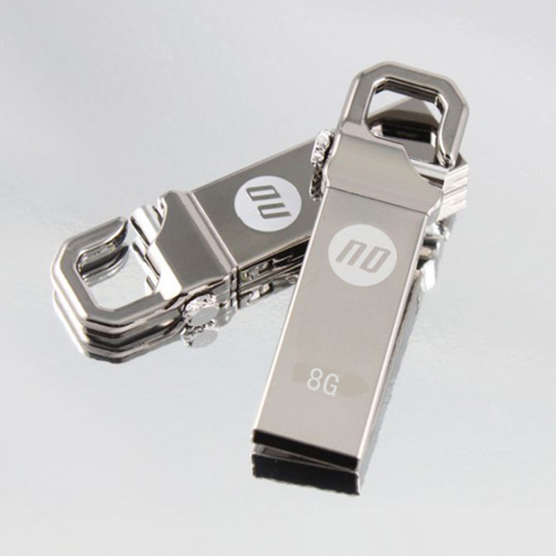 [+2 Free OTG Adapters]Metal rotating flash disk 32G 64G 128G business gifts creative flash disk flashdisk USB Flash Drives USB Flash Drive U disc pendrive pen drive Data Storage Memory USB Disk