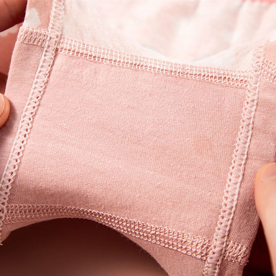 4pcs Baby Girl Children's Underwear Panties Cotton Boxer Kid's Brief Princess Print Breathable Soft Comfortable Children Underwear For 3-12T