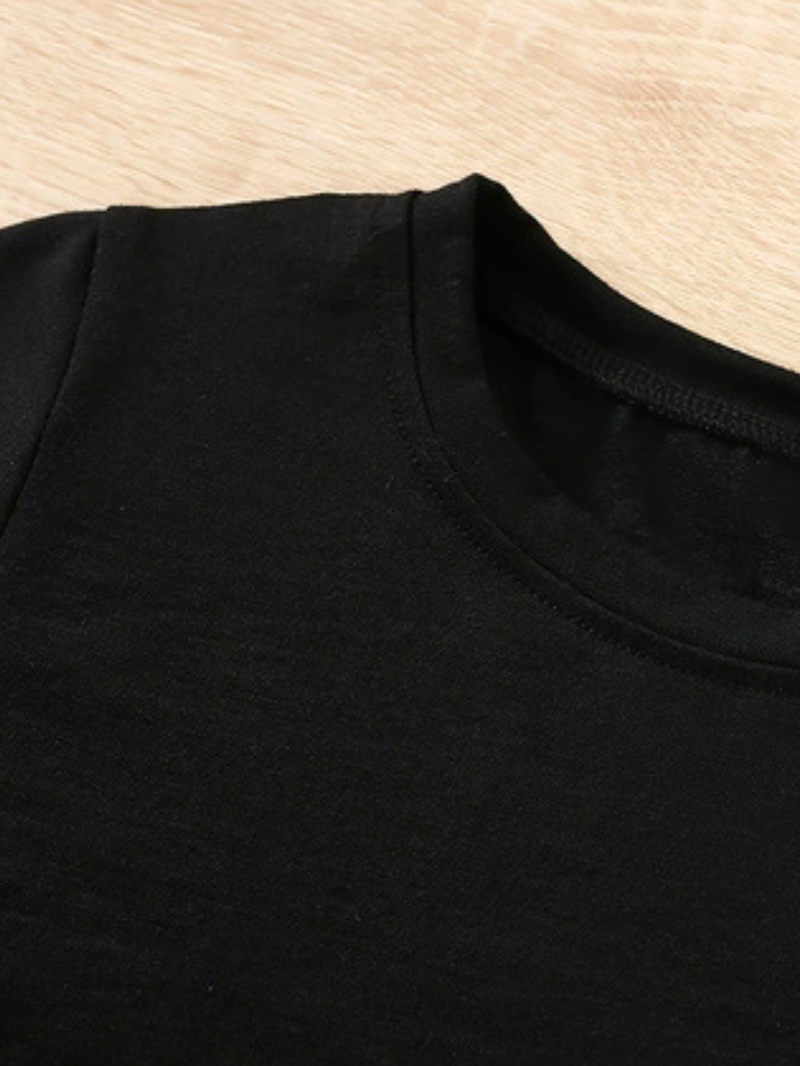 【Fashion】2025 Girls summer leopard print trousers suit new children's casual stylish two-piece suit