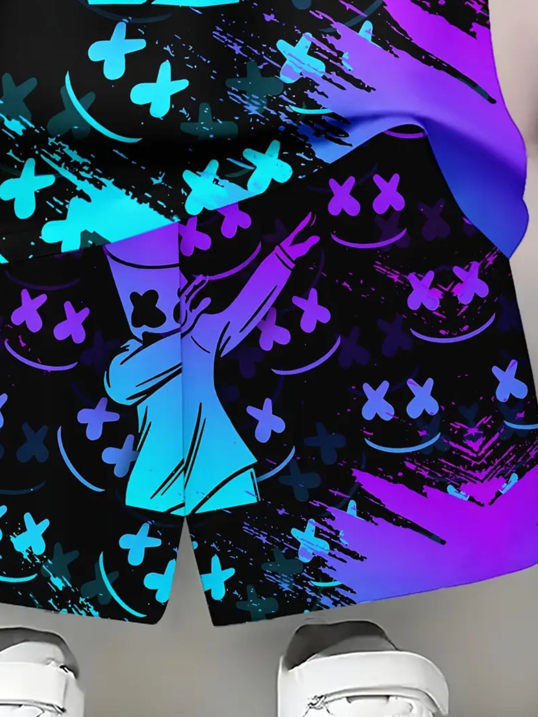 [Fashion Boys Suit] 3D Printed Casual Boys Suit Fashion | Pullover Short Sleeve Shorts T Sweatshirt, Boys Outdoor T-Shirt Shorts Set, Perfect for Outdoor，Boys clothes