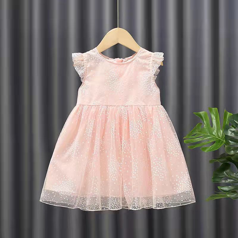 Snow White Dress For girls Girls' Dress with Wings Stylish Summer Dress Puffy Tulle Skirt