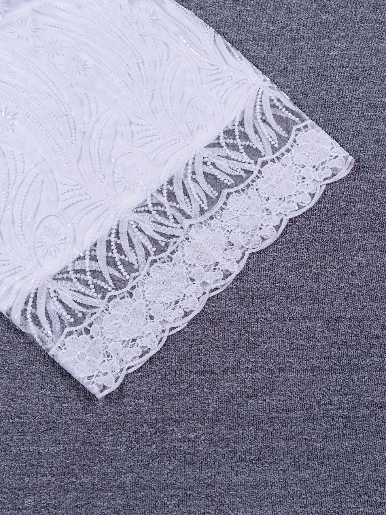 Dashiki African Lace Dresses Slim Sexy Cut Out Ruffles Dresses Women Party Office Midi Plus Size Jacquard Cold Shoulder Wedding Dress