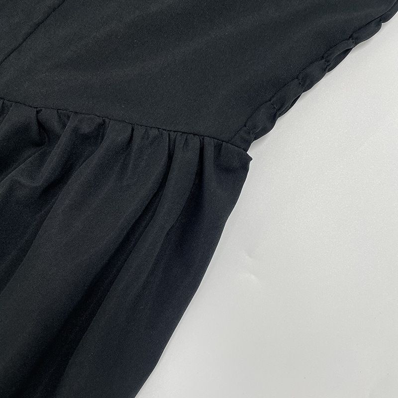 2025 summer new women's sleeveless square-neck long dress, solid color, elegant backless evening gown, European and American style dress