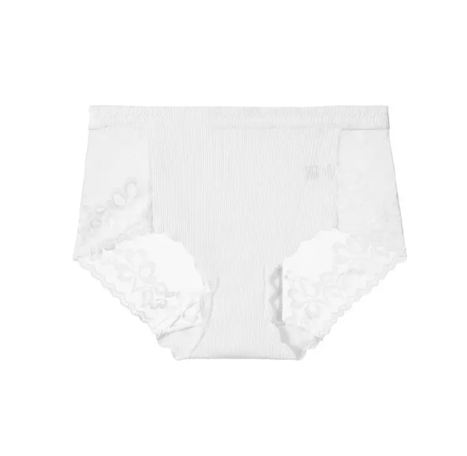 Sexy Lace Flower Women's High-Waisted Hollow-Out Fashion Panties - Breathable, Comfortable Triangle Underwear with Soft Fabric & Stylish Design