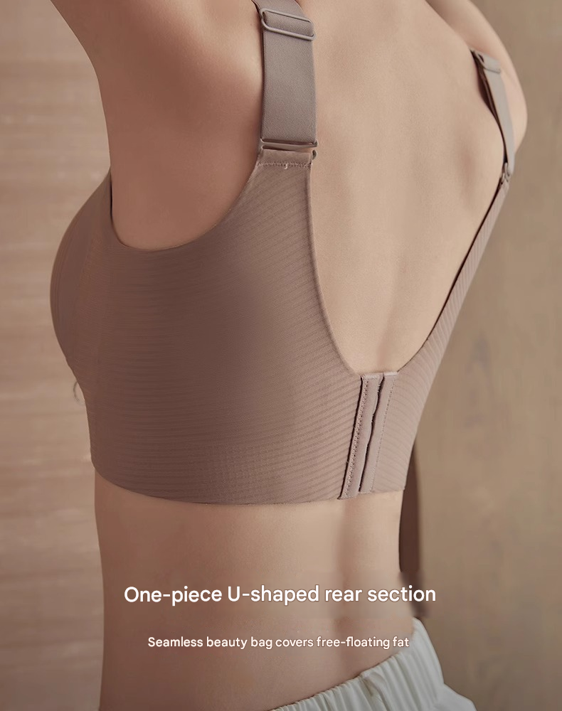 Best-Selling Full-Coverage Shaping Bra - Push-Up & Anti-Sagging, Plus Size Seamless Bra for Side Boob Control (Lightweight)